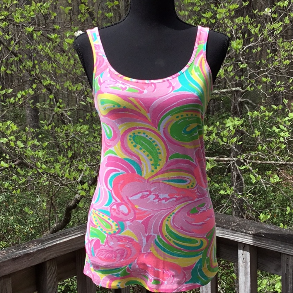 Lilly Pulitzer Color Burst Tank Top
